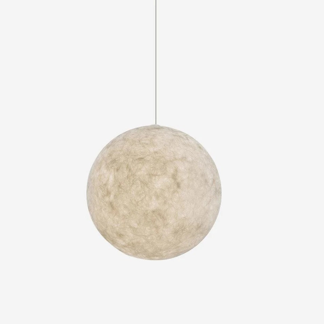 Skandynawska okrągła lampa wisząca Moon – widok produktu 2 | Nuvira Home
