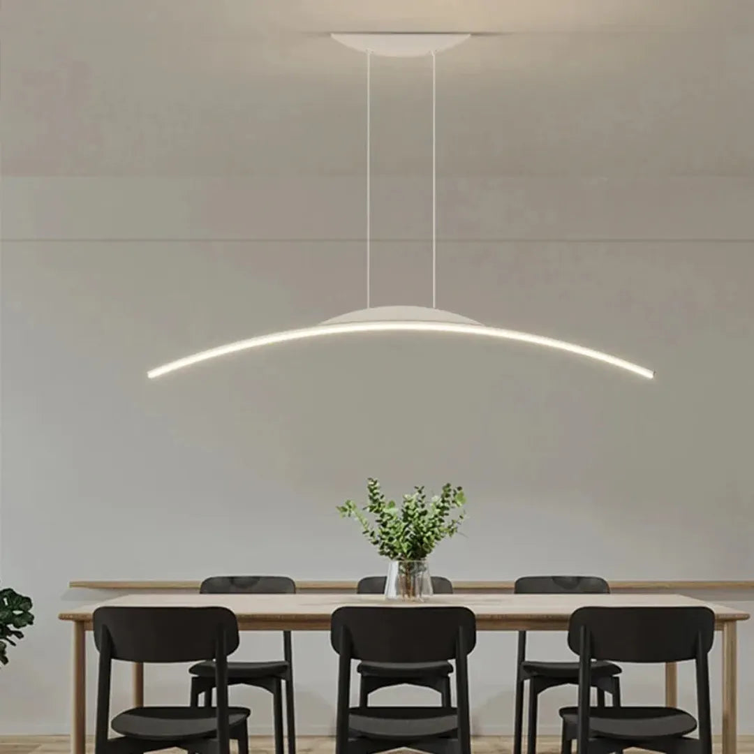 Smukła Lampa Wisząca LED – Minimalistyczny Nowoczesny Design – widok produktu 1 | Nuvira Home