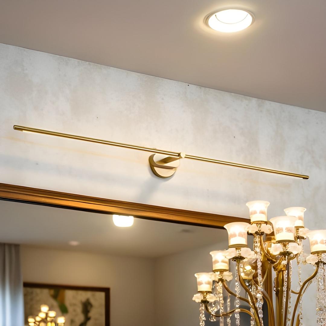 Smukłe Magnetyczne Lampy Ścienne LED – Regulowane Światło – widok produktu 1 | Nuvira Home