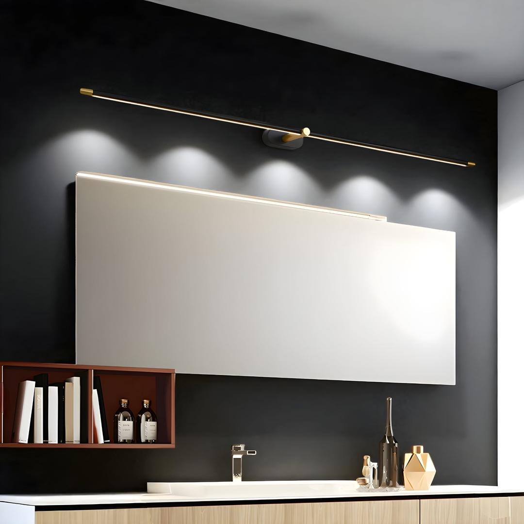 Smukłe Magnetyczne Lampy Ścienne LED – Regulowane Światło – widok produktu 2 | Nuvira Home