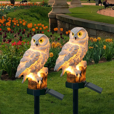 Solarna Lampa Ogrodowa LED w Kształcie Sowy – widok produktu 1 | Nuvira Home
