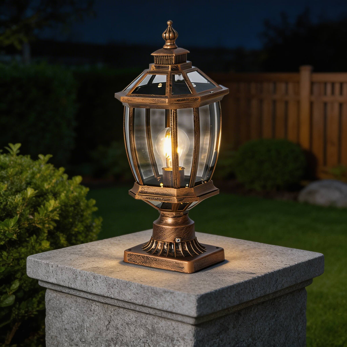 Solarna Lampa Ogrodowa na Słupek – widok produktu 10 | Nuvira Home