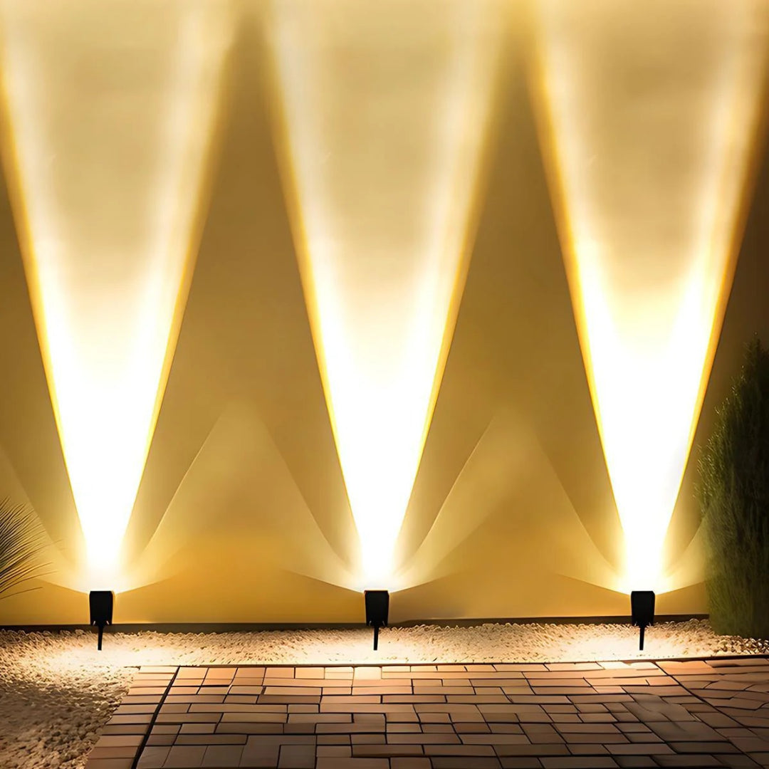 Solarny LED reflektor krajobrazowy – widok produktu 1 | Nuvira Home