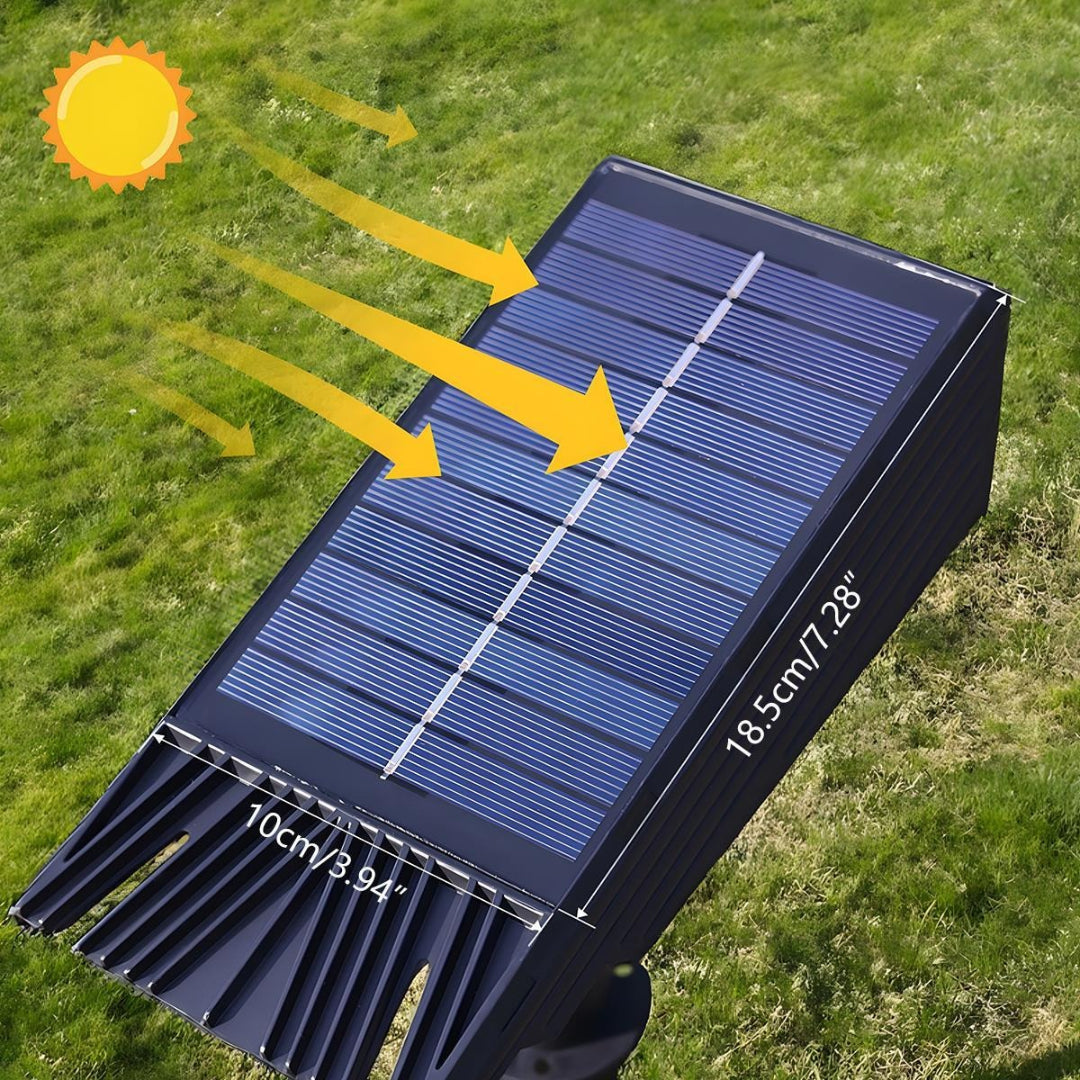Solarny LED reflektor krajobrazowy – widok produktu 7 | Nuvira Home