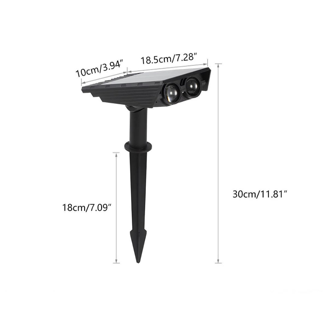 Solarny LED reflektor krajobrazowy – widok produktu 10 | Nuvira Home