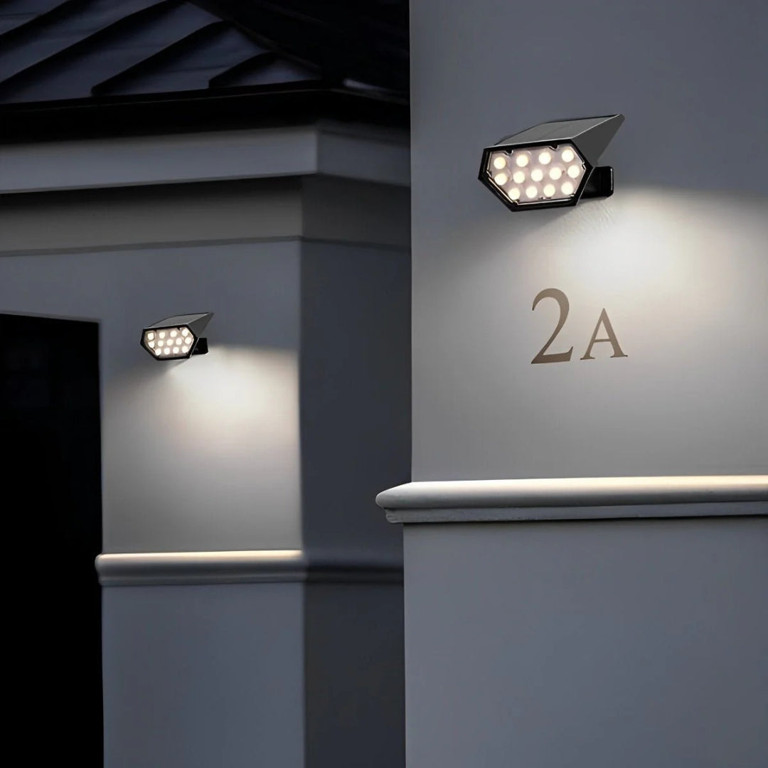 Solarny LED reflektor ogrodowy – widok produktu 6 | Nuvira Home