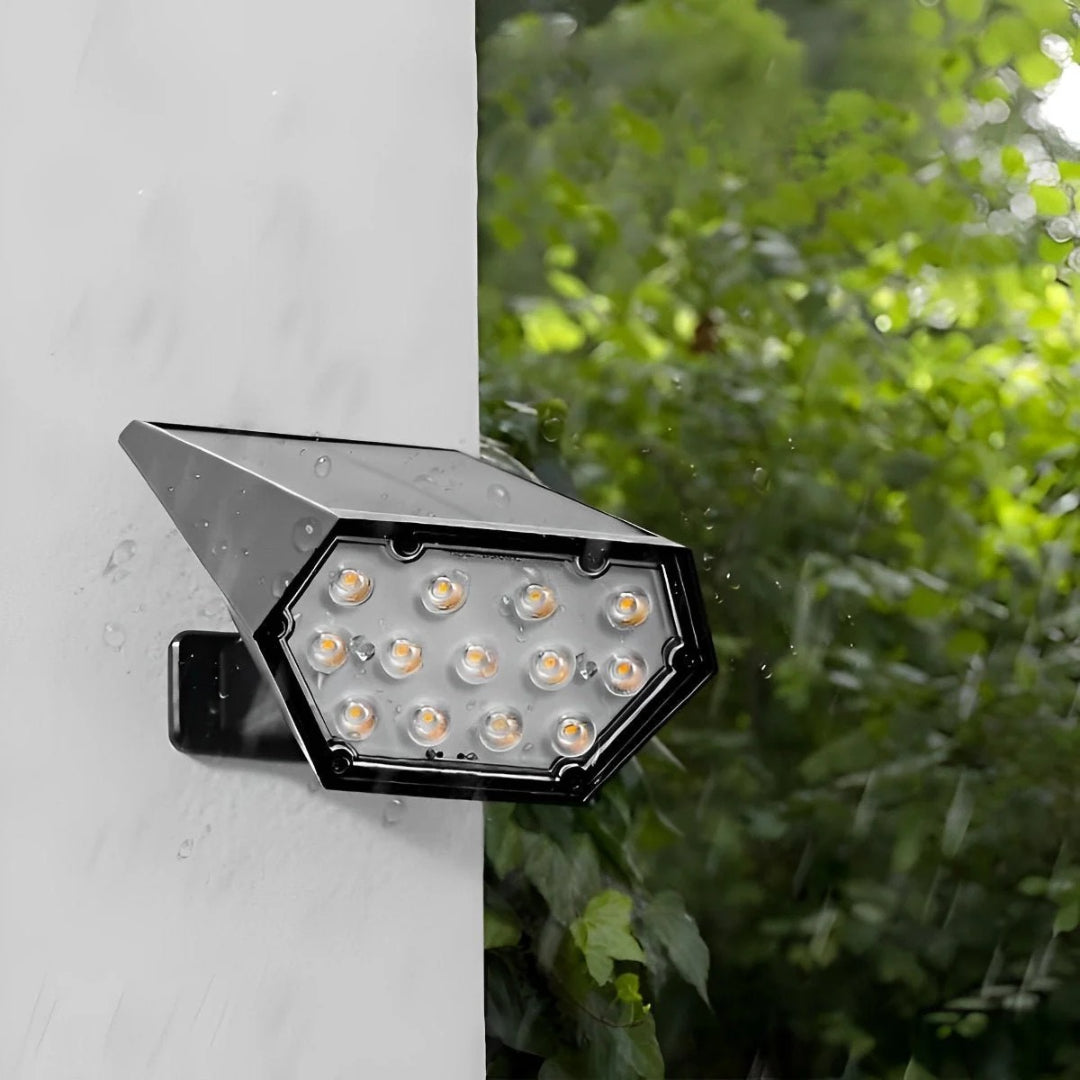 Solarny LED reflektor ogrodowy – widok produktu 8 | Nuvira Home