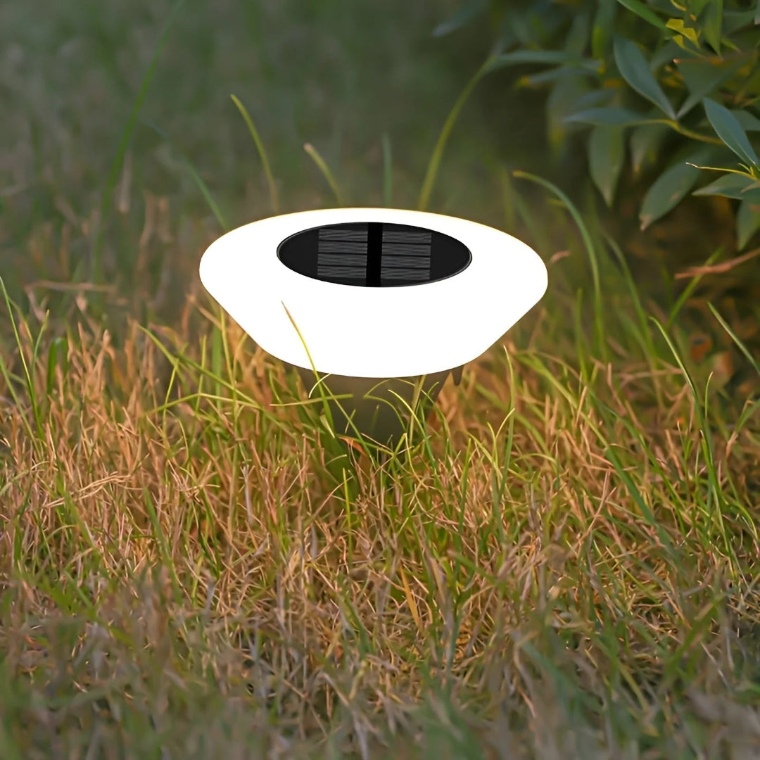 Solarny LED zewnętrzny reflektor gruntowy – widok produktu 3 | Nuvira Home
