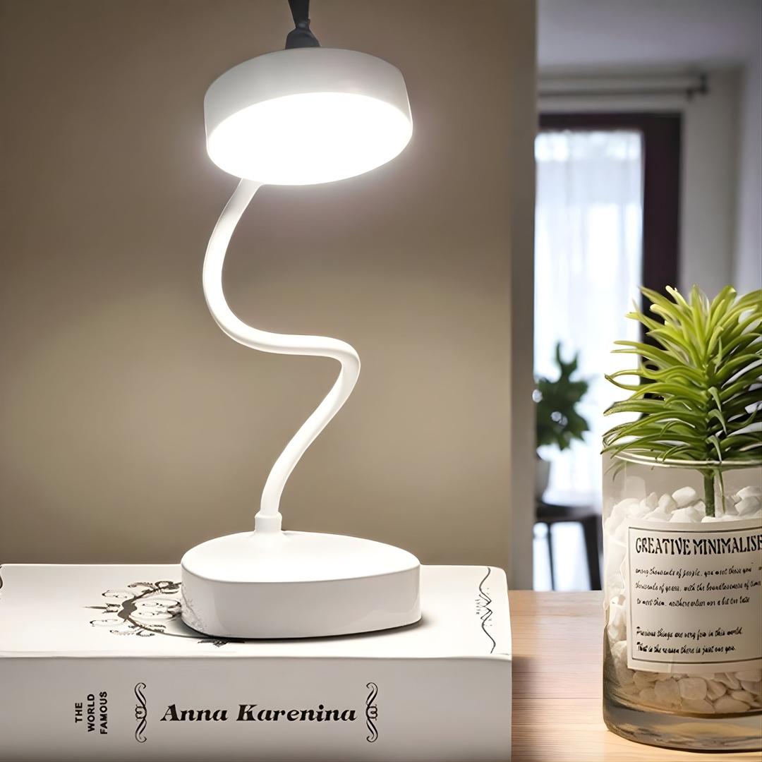Stylowa Lampa Biurkowa LED – Regulowana Jasność – widok produktu 2 | Nuvira Home
