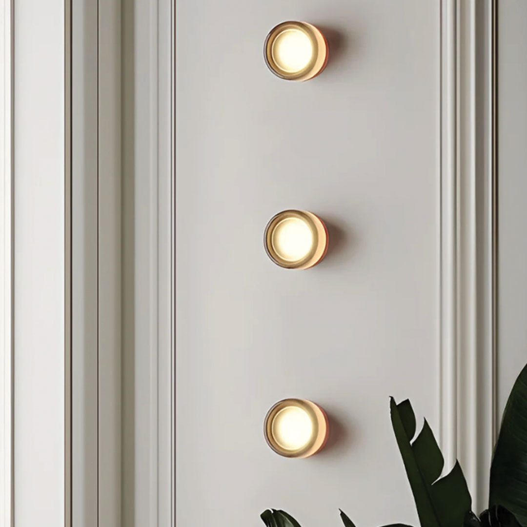 Stylowa Lampa Ścienna Do Domu – Dimpled – widok produktu 4 | Nuvira Home