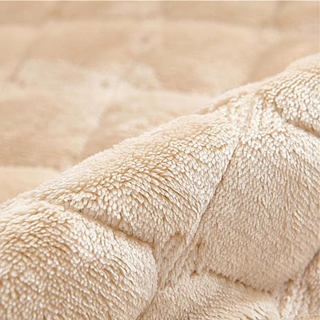 Stylowy Pokrowiec Na Fotel Snug Grid – Z Kieszenią Boczna – widok produktu 7 | Nuvira Home