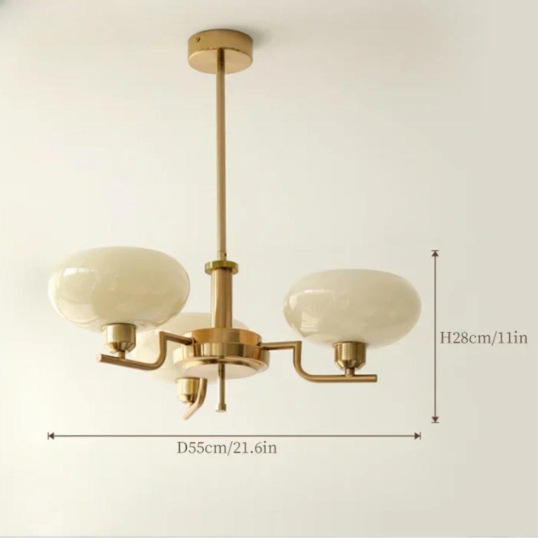 Sufitowa Lampa Kulista Bauhaus – widok produktu 7 | Nuvira Home