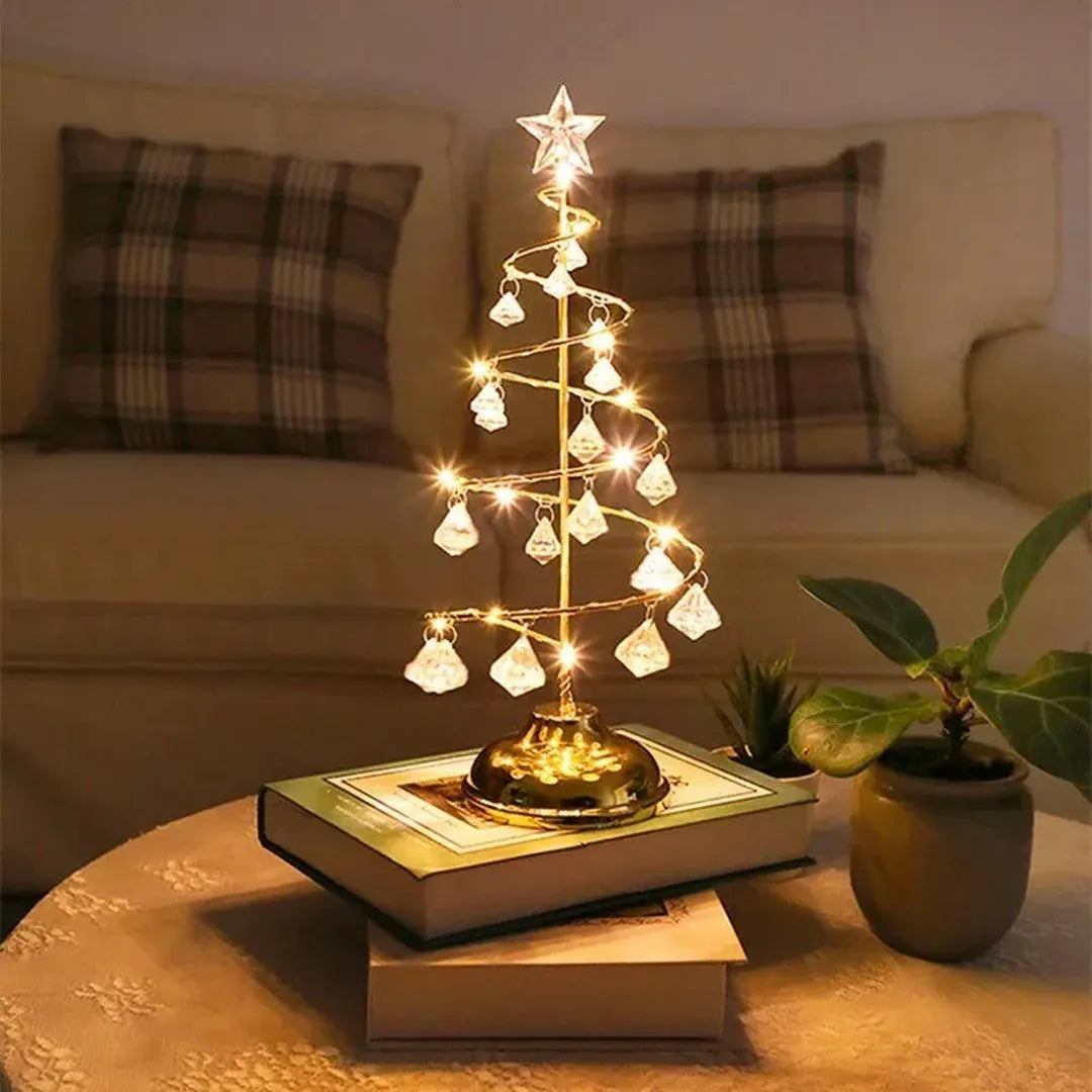 Świąteczna Dekoracyjna Lampa Kryształowa – widok produktu 2 | Nuvira Home