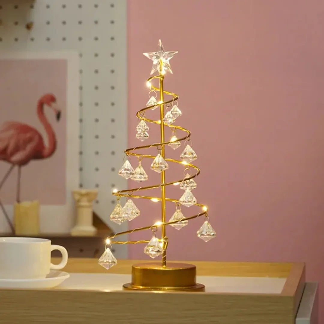 Świąteczna Dekoracyjna Lampa Kryształowa – widok produktu 4 | Nuvira Home