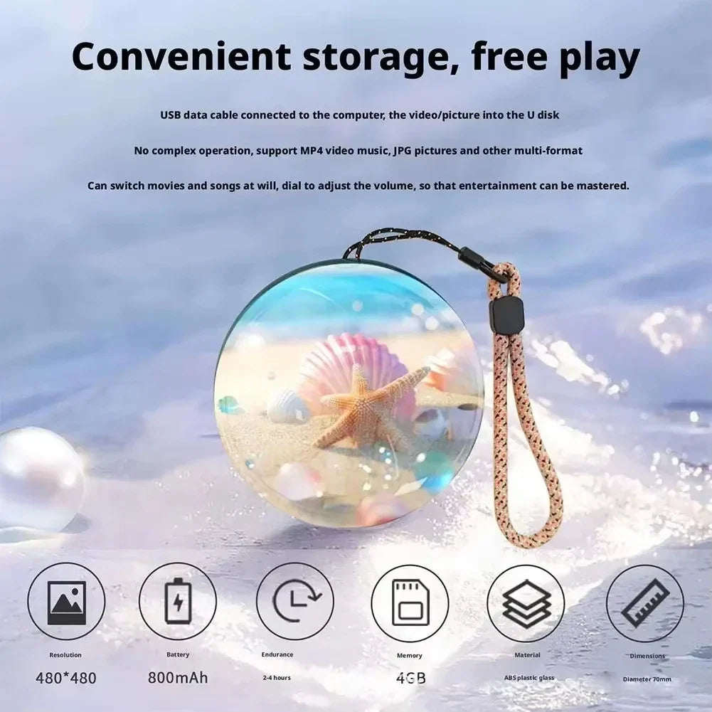 Świąteczna Kula Wideo 3D z Pamięcią 4 GB – widok produktu 5 | Nuvira Home