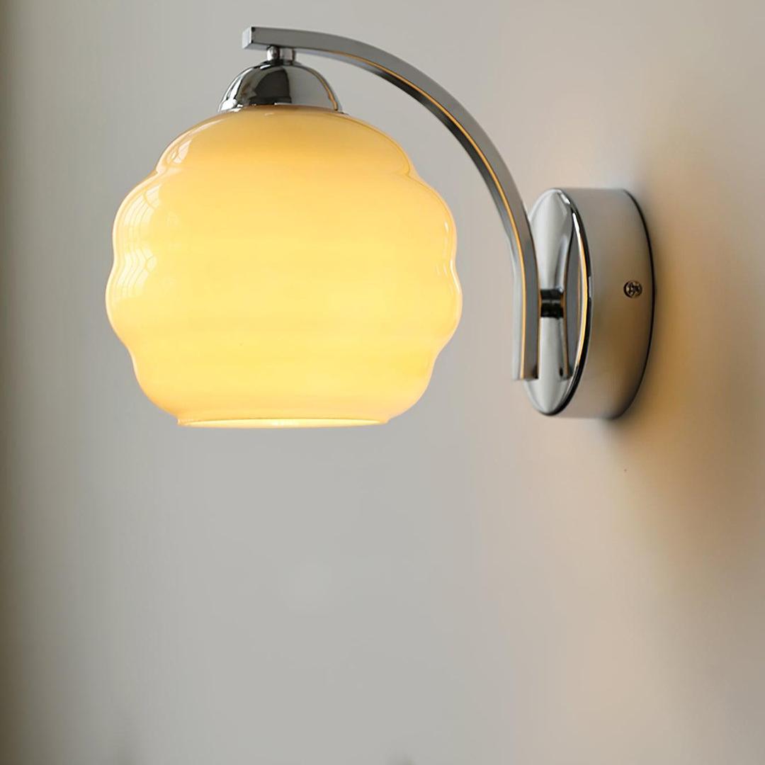 Szklana Lampa Ścienna Art Deco W Stylu Vintage – widok produktu 15 | Nuvira Home
