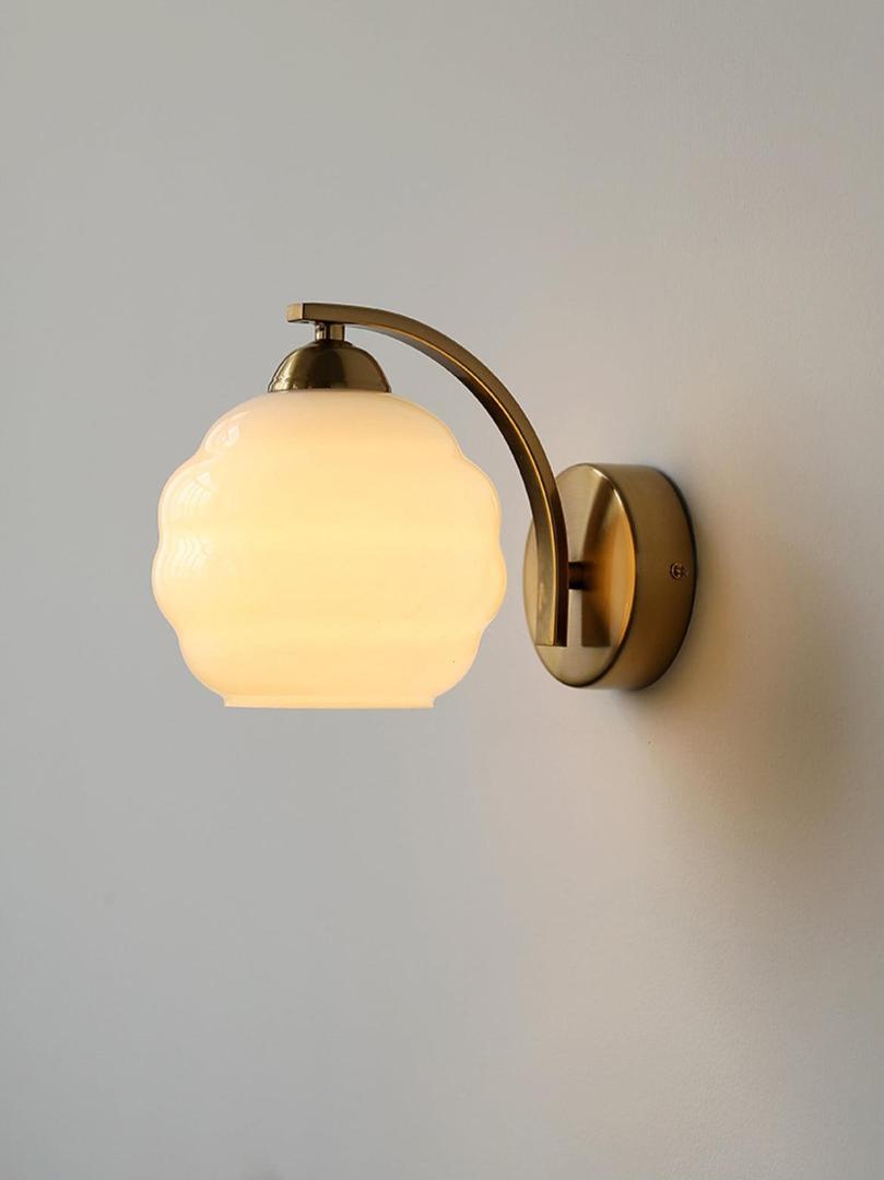 Szklana Lampa Ścienna Art Deco W Stylu Vintage – widok produktu 28 | Nuvira Home