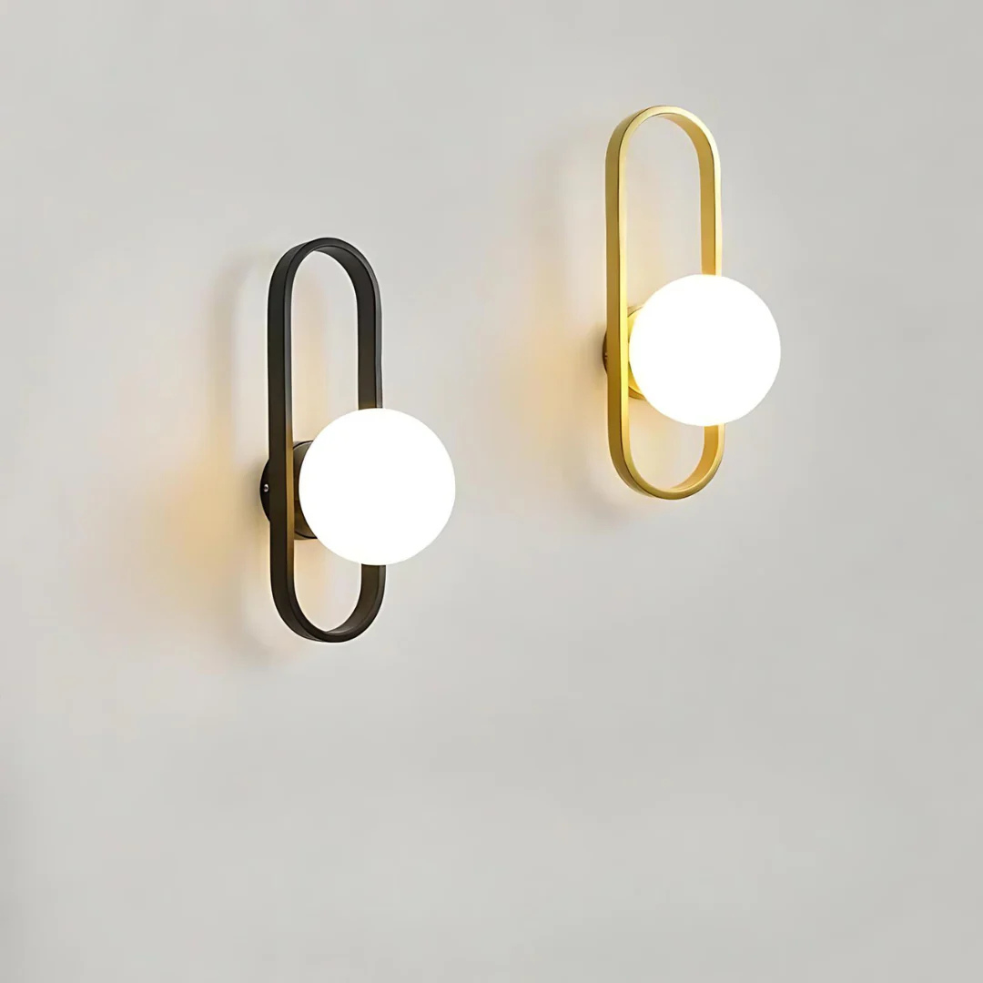Szklana Lampa Ścienna – Stylowe Luksusowe Oświetlenie – widok produktu 4 | Nuvira Home