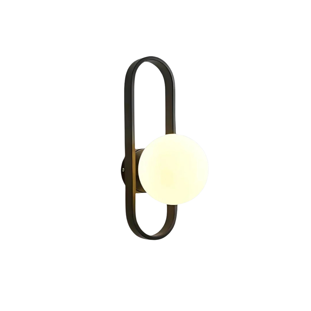 Szklana Lampa Ścienna – Stylowe Luksusowe Oświetlenie – widok produktu 6 | Nuvira Home