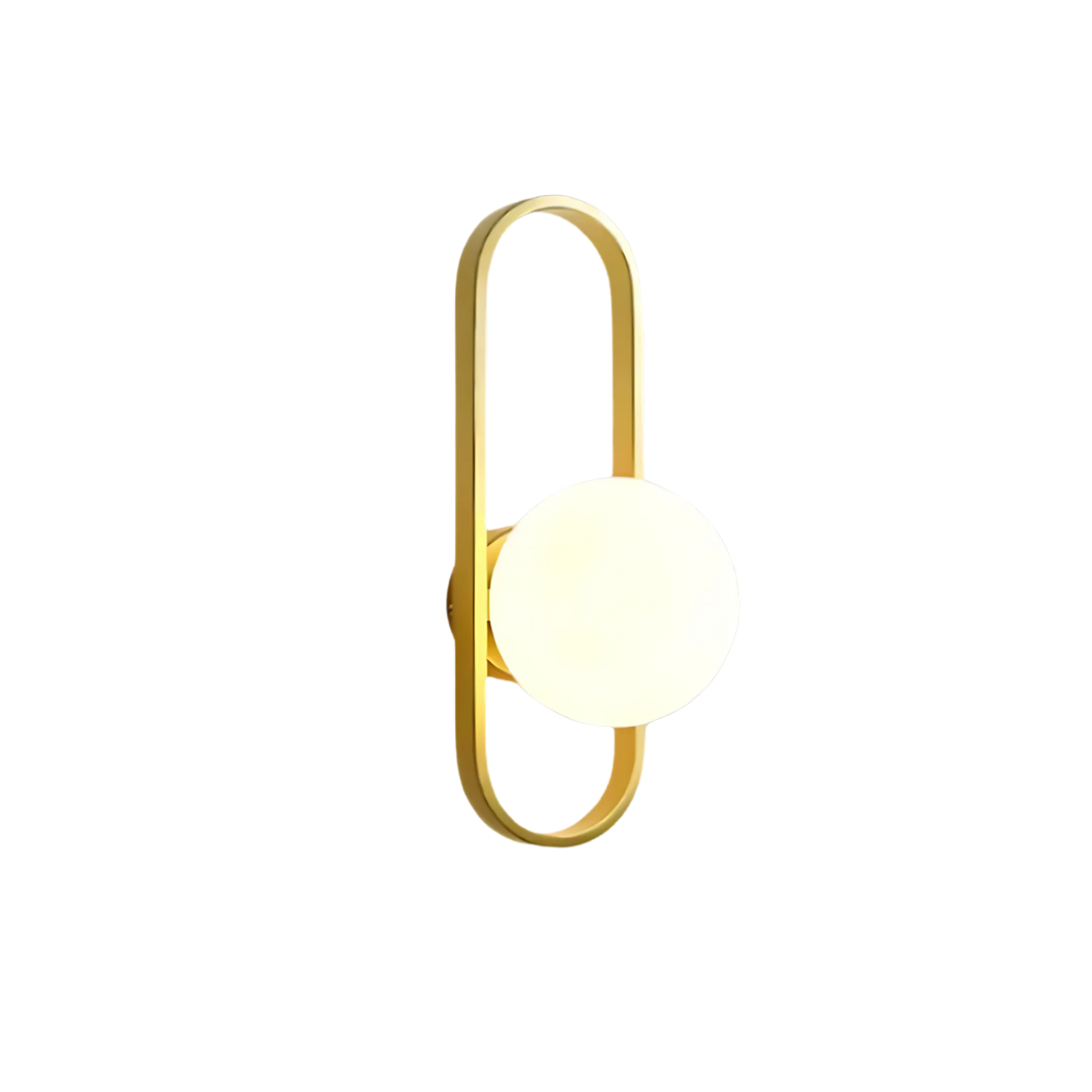 Szklana Lampa Ścienna – Stylowe Luksusowe Oświetlenie – widok produktu 8 | Nuvira Home