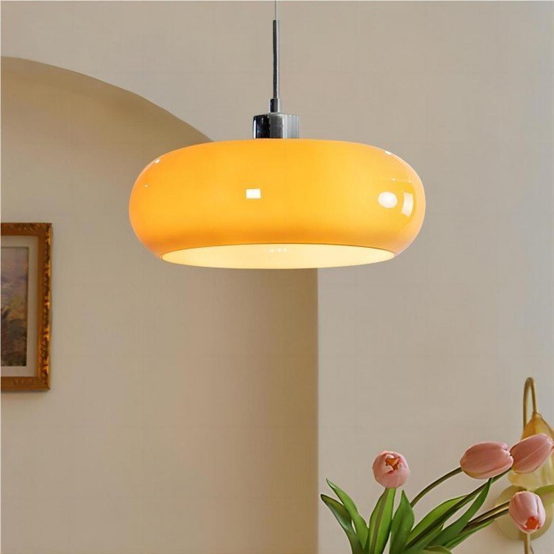 Szklana Lampa Wisząca Bauhaus – Skandynawski Design – widok produktu 8 | Nuvira Home