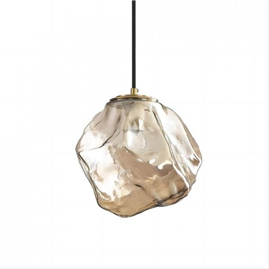 Szklana Lampa Wisząca – Elegancki i Ponadczasowy Styl – widok produktu 4 | Nuvira Home