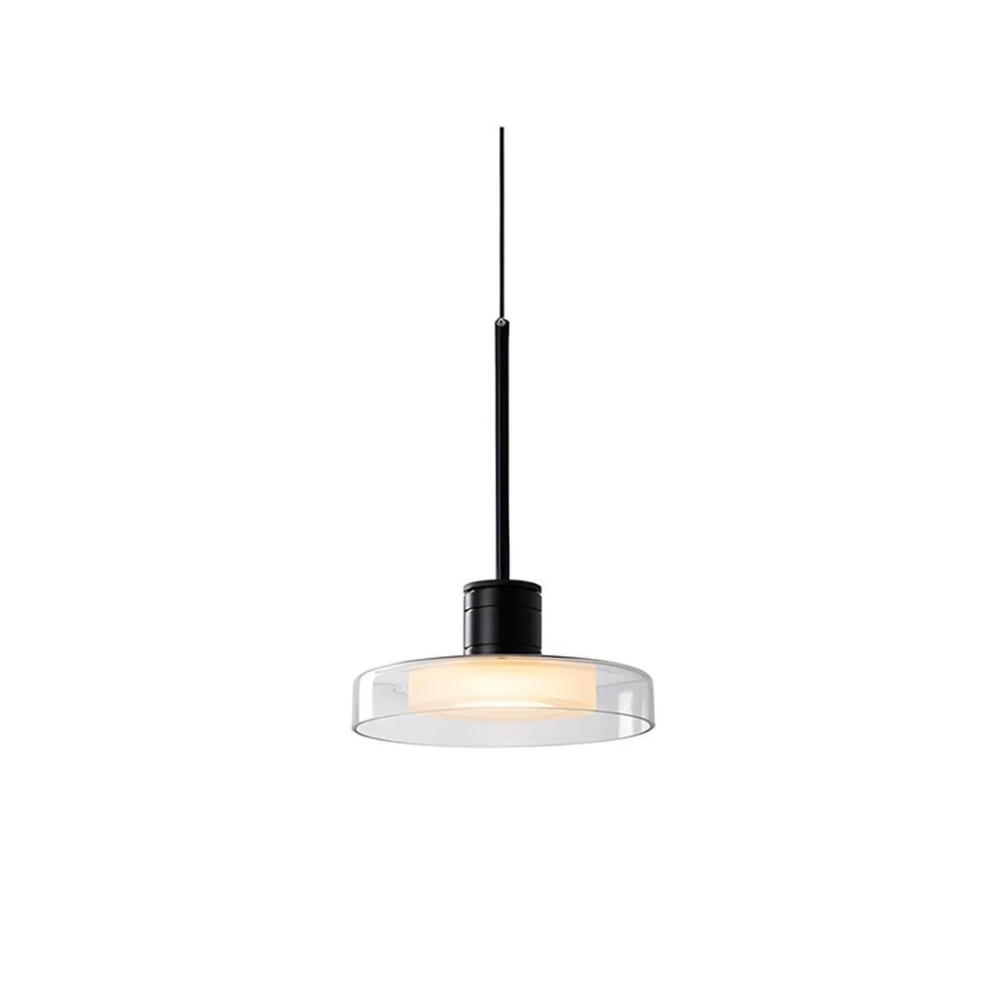 Szklana lampa wisząca kuchenna z kloszem – widok produktu 16 | Nuvira Home