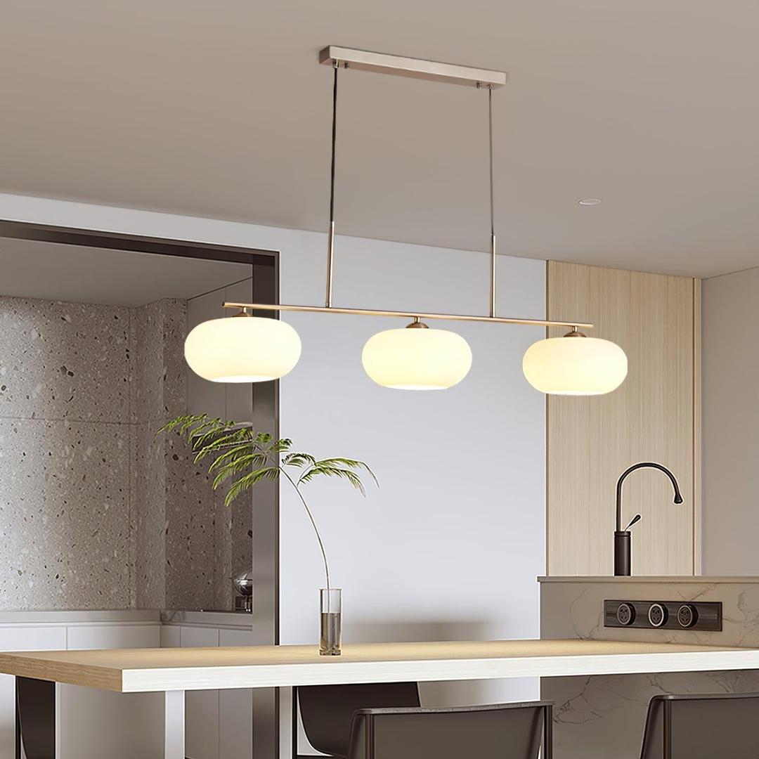 Szklana Lampa Wisząca – Luksusowy Design do Nowoczesnych Wnętrz – widok produktu 2 | Nuvira Home