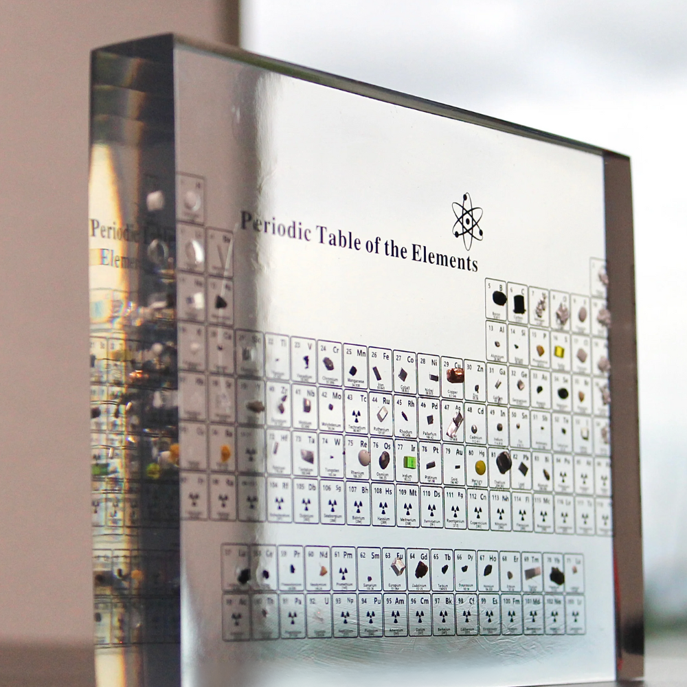 Tablica Pierwiastków Chemicznych Akrylowa z Podświetleniem LED – widok produktu 5 | Nuvira Home