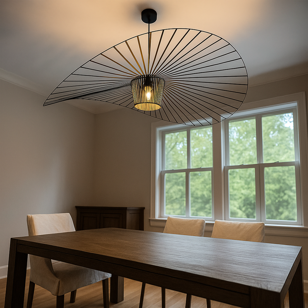 Vintage Czarna Lampa Wisząca – Do Salonu – widok produktu 2 | Nuvira Home