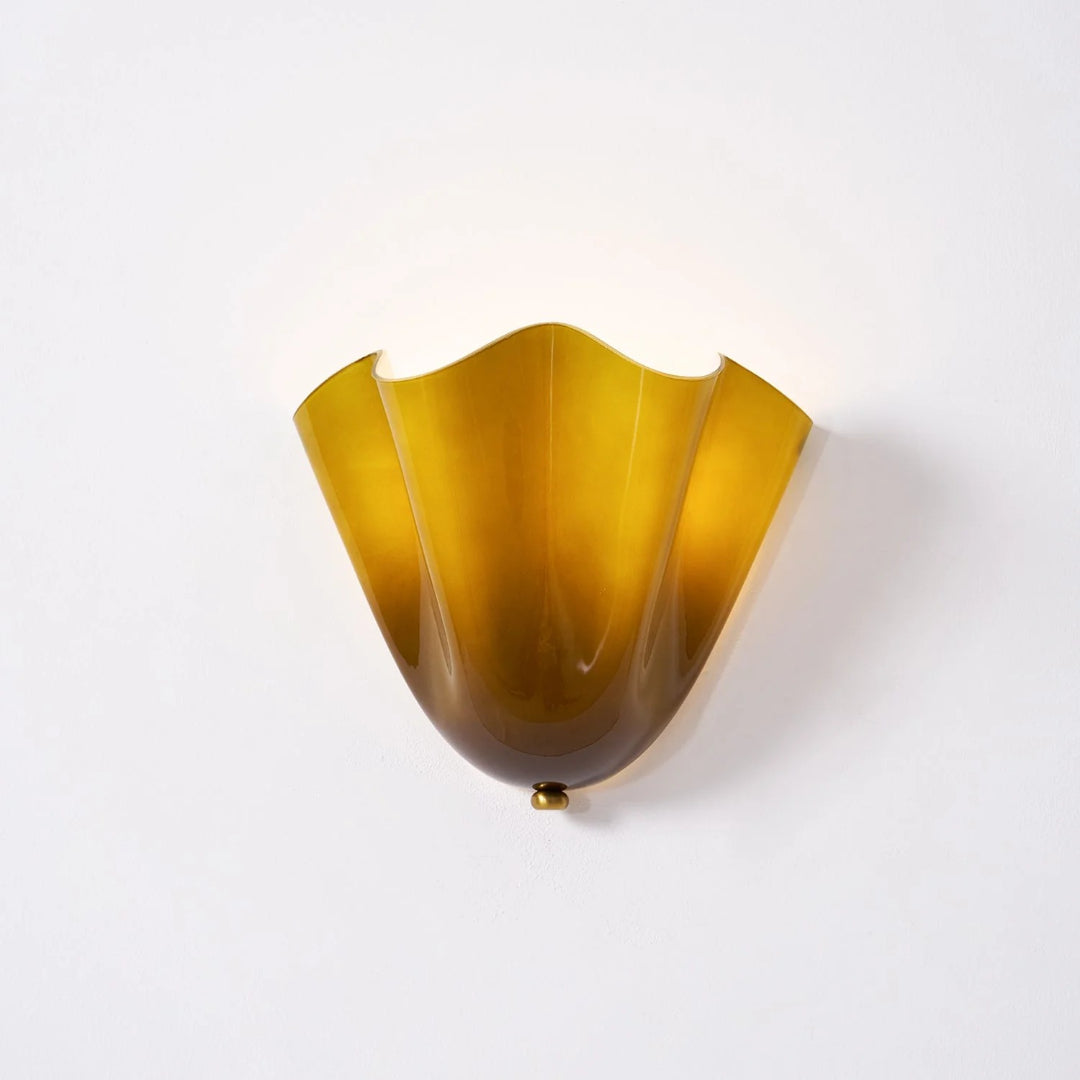 Vintage inspirowana lampa ścienna z motywem liścia – widok produktu 16 | Nuvira Home
