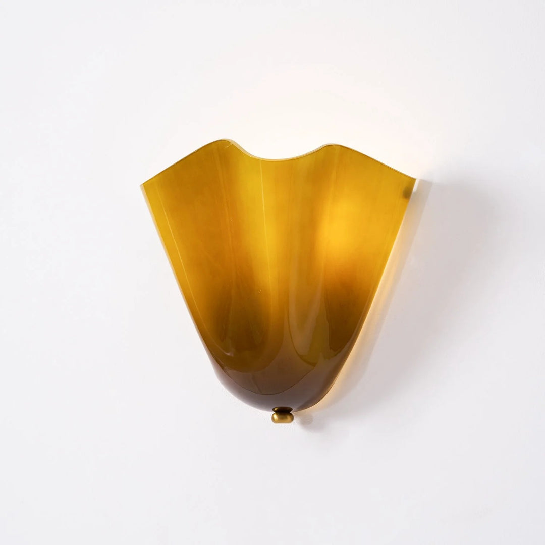 Vintage inspirowana lampa ścienna z motywem liścia – widok produktu 17 | Nuvira Home