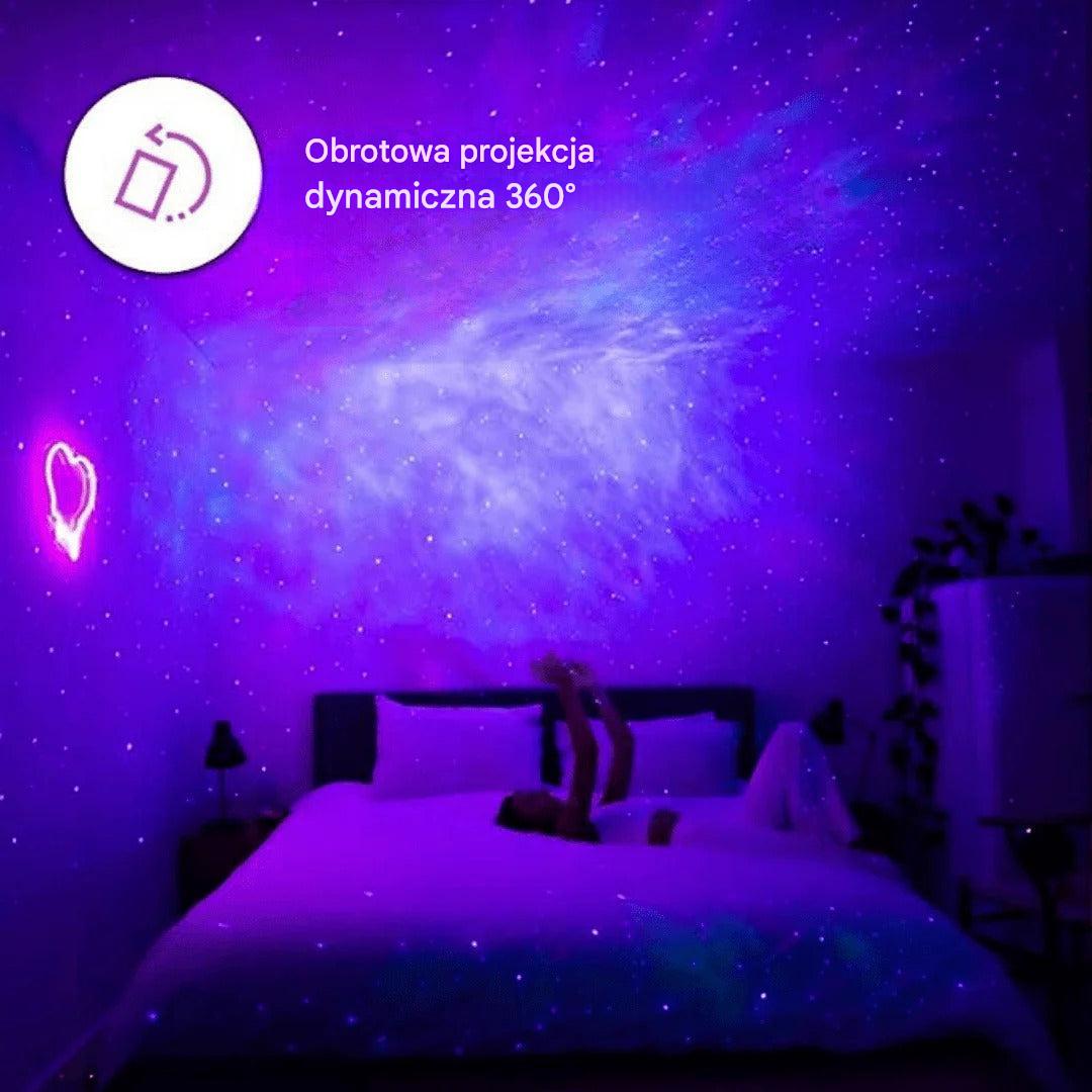 Wewnętrzna inteligentna lampa projekcyjna z efektami świetlnymi – widok produktu 6 | Nuvira Home