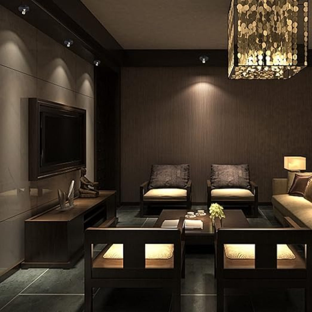 Wewnętrzna regulowana lampa projektorowa LED – widok produktu 5 | Nuvira Home