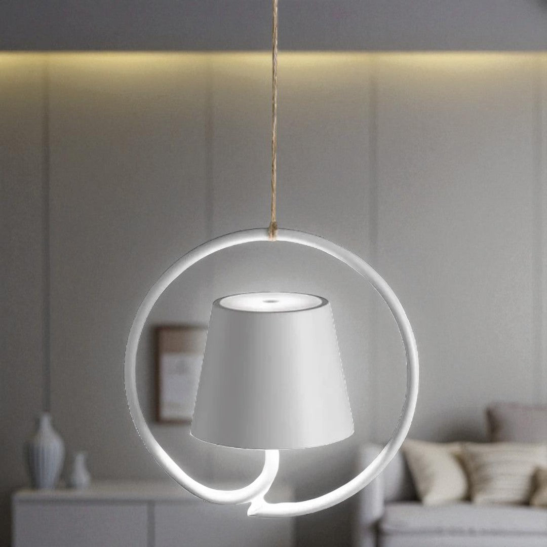 Wisząca Lampa LED – Bezprzewodowa – widok produktu 4 | Nuvira Home