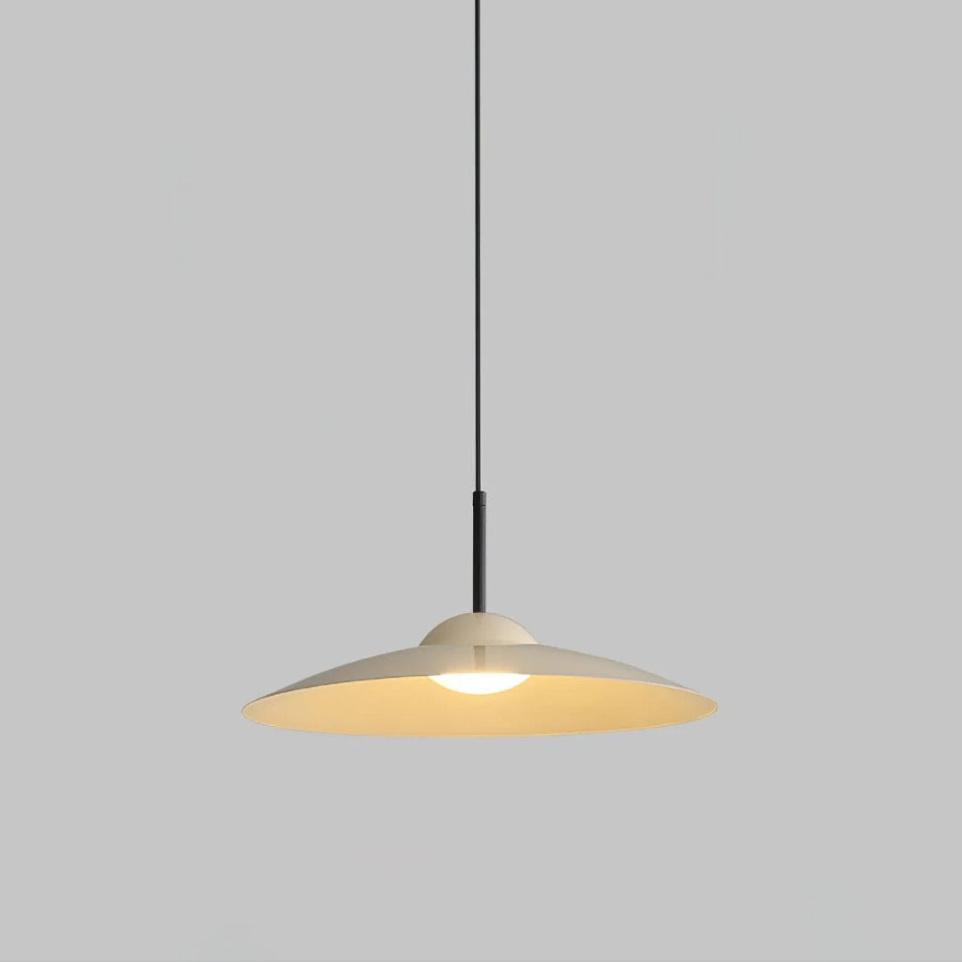 Wisząca lampa z naturalnego drewna w kształcie kopuły – widok produktu 18 | Nuvira Home