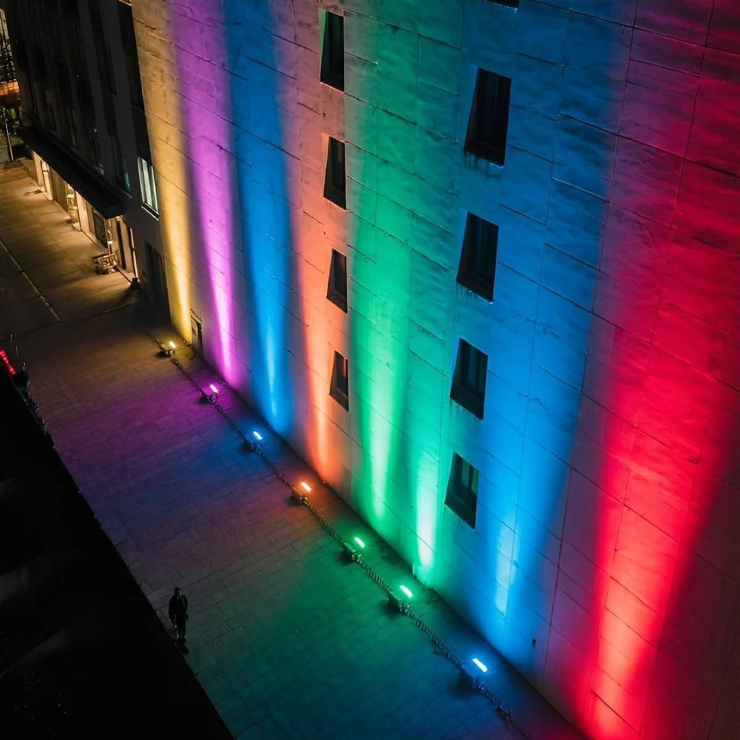 Wodoodporna zewnętrzna lampa ścienna LED – widok produktu 4 | Nuvira Home