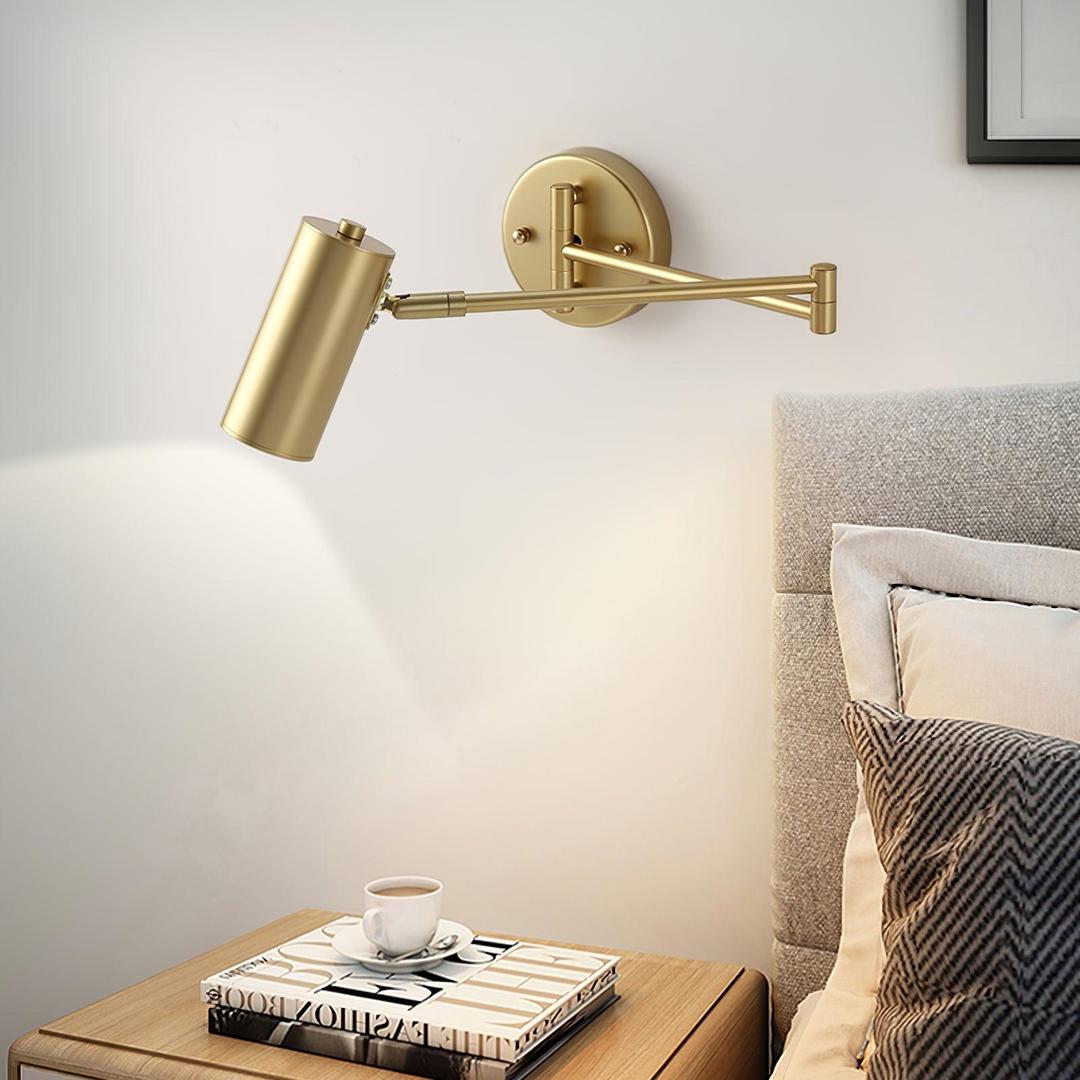 Zabytkowa Lampa Ścienna z Obrotowym Ramieniem – Styl Industrialny – widok produktu 4 | Nuvira Home