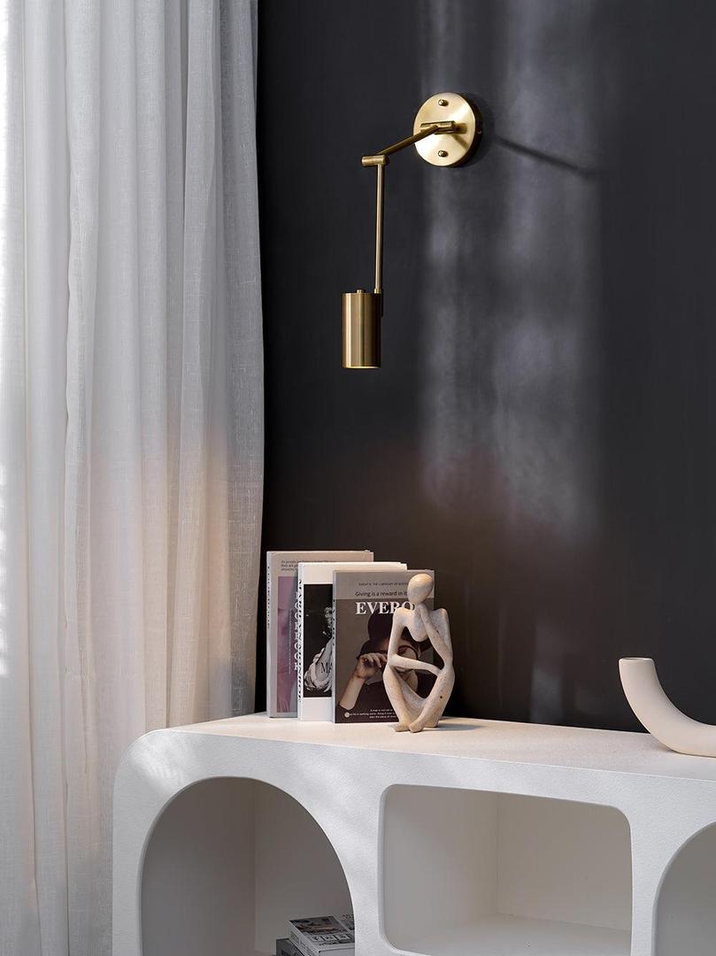 Zabytkowa Lampa Ścienna z Obrotowym Ramieniem – Styl Industrialny – widok produktu 10 | Nuvira Home