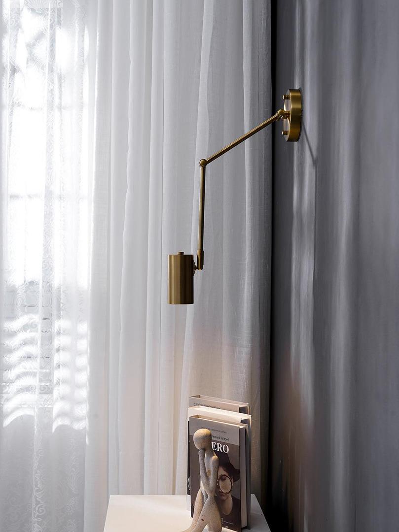 Zabytkowa Lampa Ścienna z Obrotowym Ramieniem – Styl Industrialny – widok produktu 11 | Nuvira Home