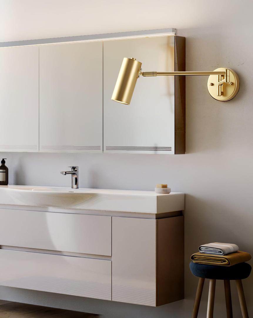 Zabytkowa Lampa Ścienna z Obrotowym Ramieniem – Styl Industrialny – widok produktu 15 | Nuvira Home