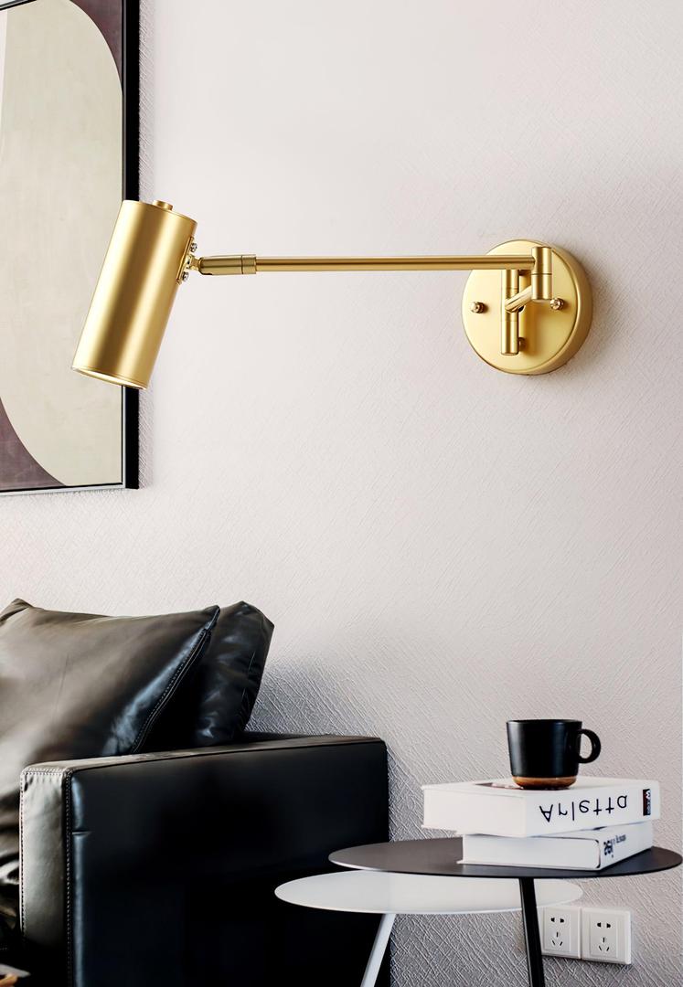 Zabytkowa Lampa Ścienna z Obrotowym Ramieniem – Styl Industrialny – widok produktu 25 | Nuvira Home