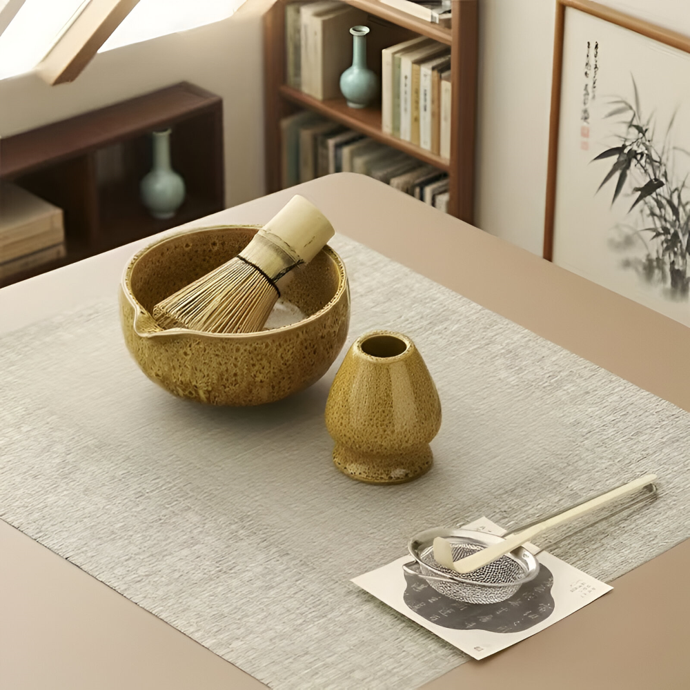 Zestaw do Matcha 5-Elementowy z Ceramiczną Czarką – widok produktu 13 | Nuvira Home