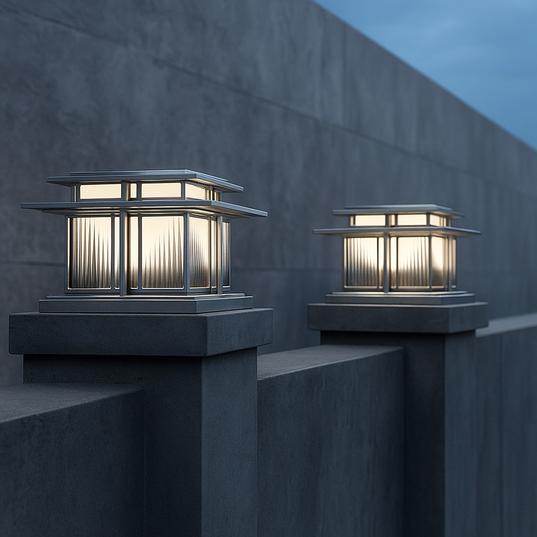 Zewnętrzna Lampa Ze Stali Nierdzewnej – Przestrzeń Zewnętrzna – widok produktu 5 | Nuvira Home