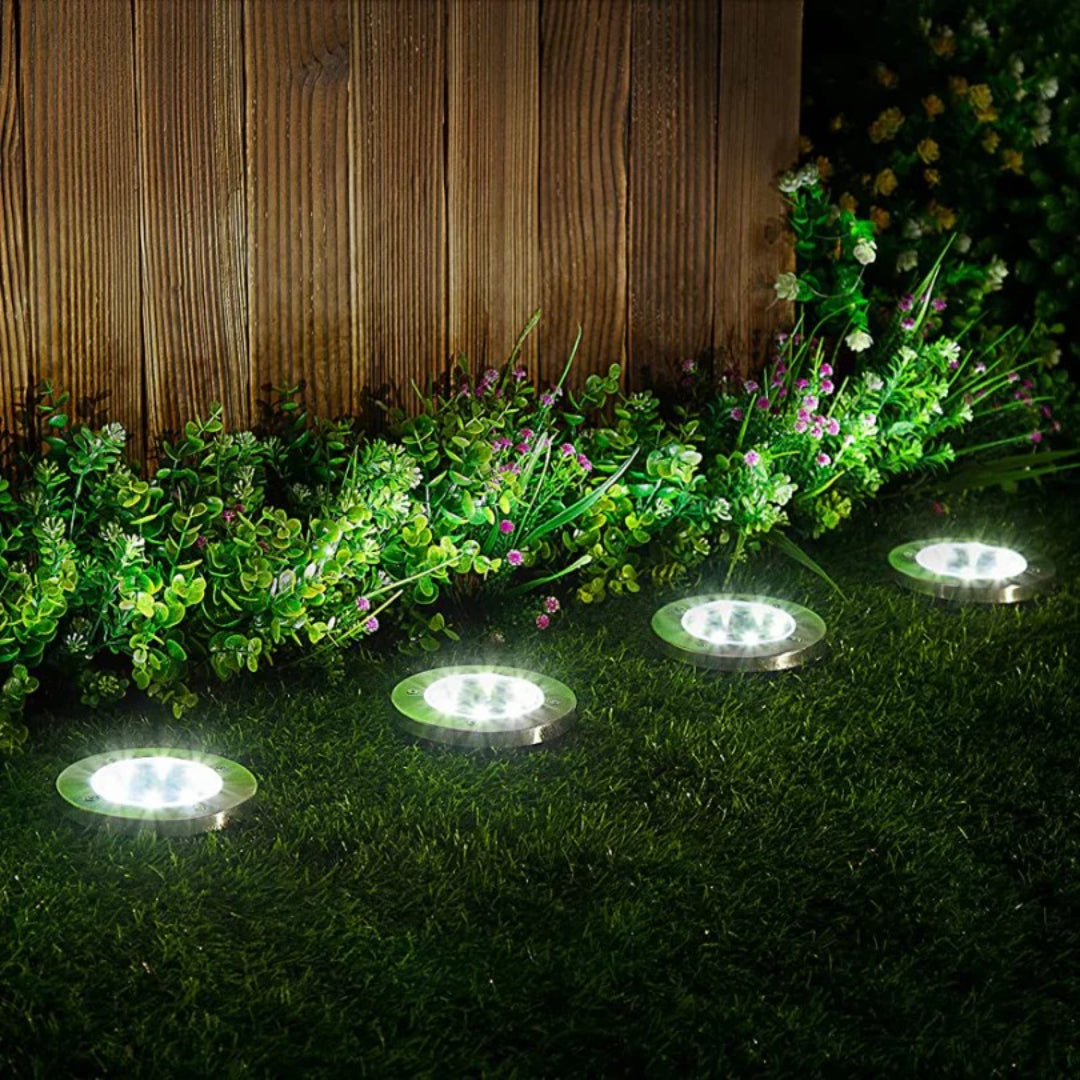 Zewnętrzna solarna lampa gruntowa – widok produktu 1 | Nuvira Home