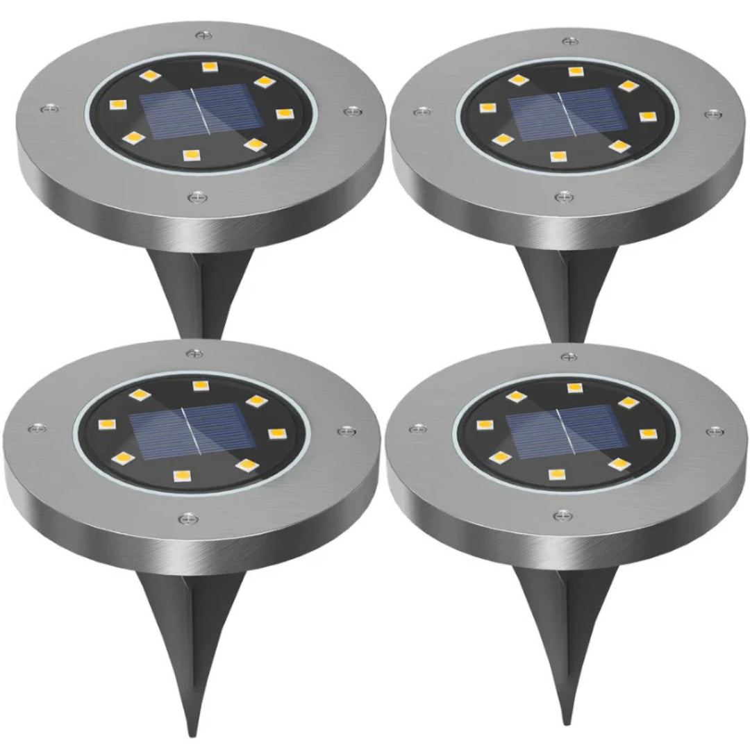 Zewnętrzna solarna lampa gruntowa – widok produktu 6 | Nuvira Home