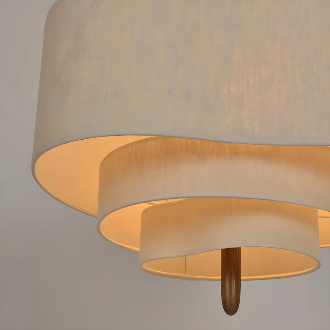 Żyrandol z Tkaniny Klasyczny Design – Elegancki Styl – widok produktu 3 | Nuvira Home