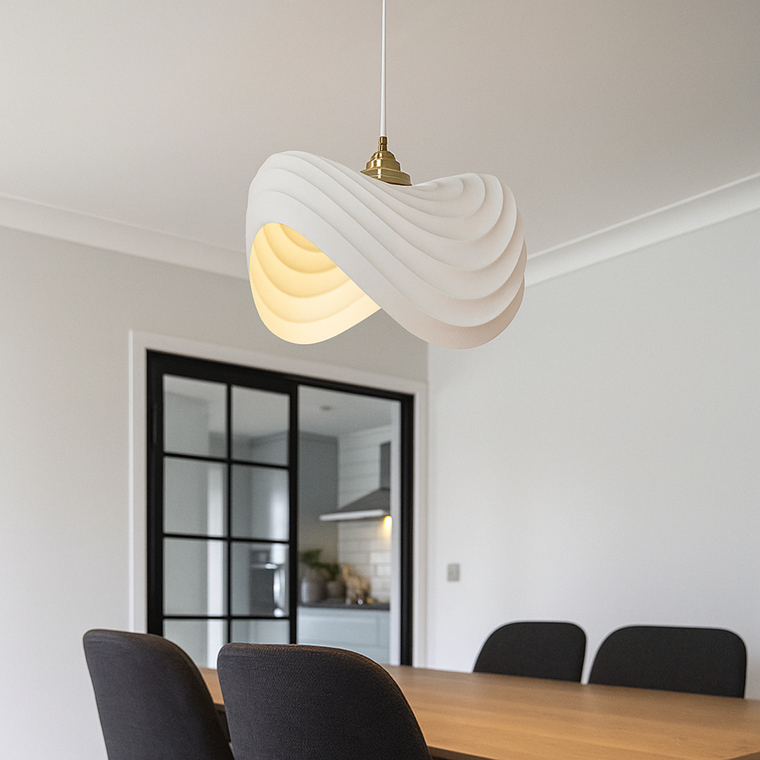 Żywiczna Lampa Wisząca – Nowoczesny Design – widok produktu 2 | Nuvira Home
