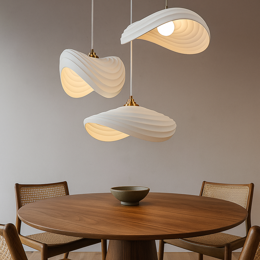 Żywiczna Lampa Wisząca – Nowoczesny Design – widok produktu 5 | Nuvira Home