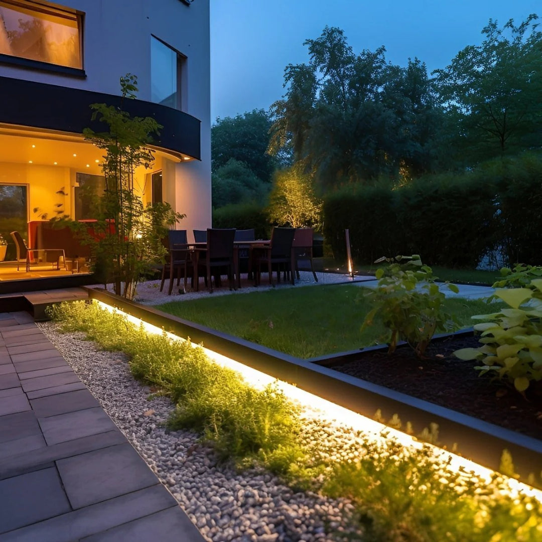 Zewnętrzna solarna elastyczna linia LED